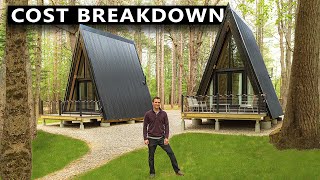 FULL CABIN COST BREAKDOWN amp Investment Analysis DEN Outdoors AFrames [upl. by Euginimod762]