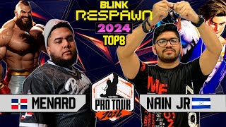 MENARD ZANGIEF VS NAIN JR LUKE TOP8  DAY 2  Blink Respawn  Capcom Pro Tour 2024 [upl. by Maya36]