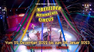 KREFELDER WEIHNACHTSCIRCUS  Trailer  Okt 2022 [upl. by Asquith708]