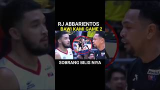 Sobrang Bilis niya  RJ Abbarientos  Ginebra vs TNT PBA Finals PBA basketball sport [upl. by Enajyram231]