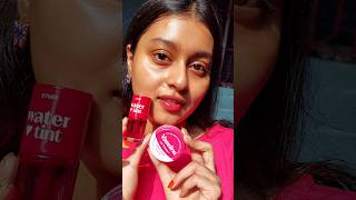 ETUDE HOUSE Dear Darling Water Tint Cherry Ade with Vaseline Rosy Lips ashortaday liptint rosylip [upl. by Suivatco]