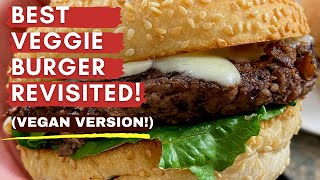 VEGAN MUSHROOM WALNUT BURGERS  My Fave Veggie Burger 100 PlantBased [upl. by Kalam]