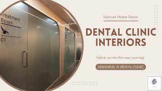 DENTAL CLINIC TOUR  Minimal clinic tour [upl. by Hesther]