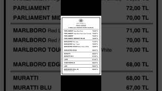 SİGARAYA ZAM GELDİYENİDEN SİGARAYA ZAM BAKIN NEKADAR OLDU PARLAMENT sigarazam sigara zam keşfet [upl. by Tteraj]