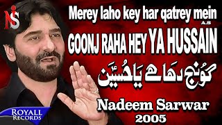 Nadeem Sarwar  Gunj Raha Hai Ya Hussain  2005 [upl. by Campney]