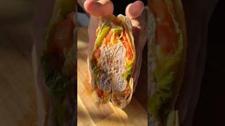 🌯🍔 BURGUER WRAP 🍔🌯 receta food recetas burguer [upl. by Guillaume]