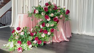 DIY  sweetheart table decor [upl. by Alfred]