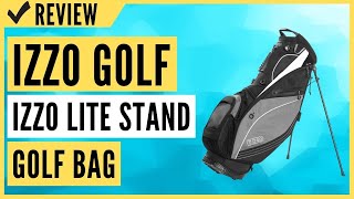 IZZO Golf Izzo Lite Stand Golf Bag Review [upl. by Tutankhamen]