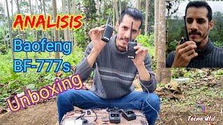 Walki toolki Baofeng BF777s unboxing  análisis profundo [upl. by Incrocci]