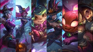 PBE Patch 1120 Preview  Bewitching Fiora Nami Poppy Syndra Yuumi and Morgana Prestige [upl. by Htebsil]