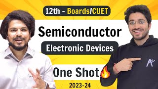 Semiconductor Electronic Devices  Class 12 Physics  NCERT for Boards amp CUET [upl. by Tullus]