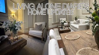 Living Alone Diaries  New Chair  Home Updates [upl. by Assirehc191]