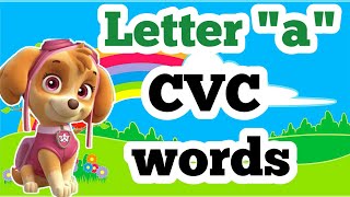 CVC Words for Kindergarten  Consonant Vowel Consonant  Phonic Song funlearningathome6325 [upl. by Jola757]