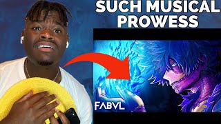 Dabi Song  quotCross My Heart Reimaginedquot  FabvL My Hero Academia  REACTION [upl. by Drapehs]