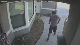 Phoenix homeowner takes on porch pirate [upl. by Ardnaid641]