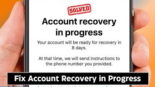 Account Recovery in Progress iPhone  Apple ID  24 Hours  13 Days [upl. by Willis602]