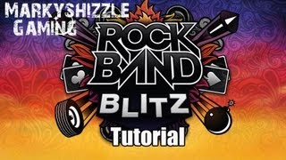 Rock Band Blitz Tutorial  How To Play and Succeed in Rock Band Blitz [upl. by Nimocks21]