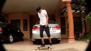 Landing My First  Kickflip [upl. by Alolomo]