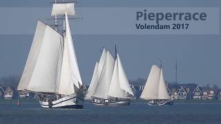 Pieperrace – incredible regatta for classic dutch ships in Volendam the Netherlands [upl. by Tiram]