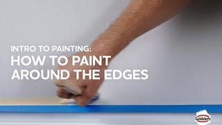 Glidden Paint  How to Paint Around Edges [upl. by Hube]