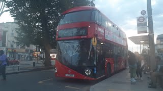 Shabby FRV  TFL Bus Route H91 Hounslow West  Hammersmith  The New Routemasters  Metroline [upl. by Nimrac]