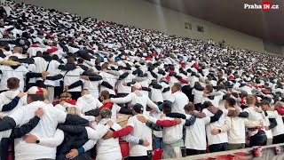 Atmosféra při derby Slavia vs Sparta v Edenu Tribuna sever [upl. by Wulf129]