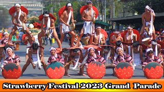 Strawberry Festival 2023 Grand Parade La Trinidad Benguet [upl. by Ahsoym]