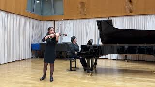 Sofia Zulfikar  Mendelssohn Violin Concerto emoll 1st mov [upl. by Anid]