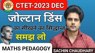 CTET2023 II Zoltan Dienes Theory of Learning Mathametics by Sachin Sir [upl. by Lothar]