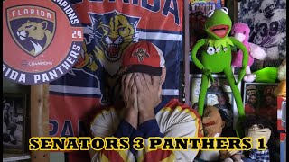 Florida Panthers Lose to Ottawa Senators 31 Barkov Hurt [upl. by Vernier]