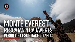 Monte Everest rescatan 4 cuerpos perdidos desde hace 66 años  Noticias El Espectador [upl. by Malsi439]