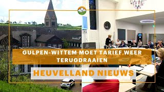 Heuvelland Nieuws GulpenWittem moet tarief weer terugdraaien [upl. by Daniel699]