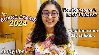 41 How to prepare for Board Exams 2024 in 10 days [upl. by Anidal]