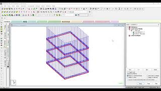 Basic Staad Pro M tech Structural Lab [upl. by Wren]