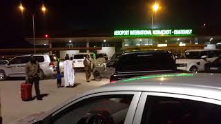 Nouakchott internationale aéroport 10122017 2350 [upl. by Teiluj174]