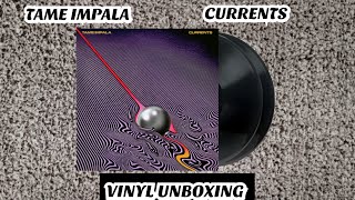 TAME IMPALA  CURRENTS VINYL UNBOXING [upl. by Rofotsirk]