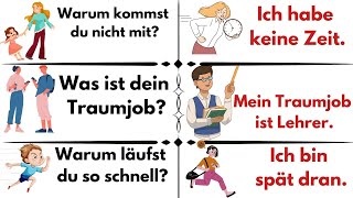 150 Essential Phrases How to Ask and Answer in German for Beginners A1A2 [upl. by Orton]