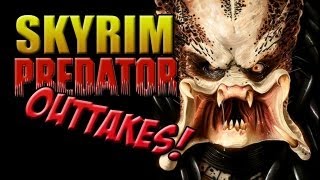 Skyrim Predator Mod Outtakes [upl. by Petrina40]