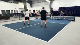 JoshMatt vs NateCam Game 1 ladder league session 1 at Camp Pickleball Wednesday 10824 [upl. by Darrick]