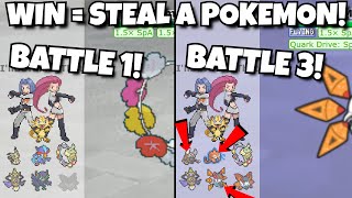 Pokemon Showdown but I STEAL OPPONENTS POKEMON [upl. by Soni]