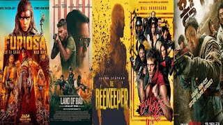 ActionPacked Countdown Top 10 Films of 2024 [upl. by Berlinda]