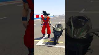 GTA V  NINJA H2R VS ONE WHEEL BIKE IN GTA 5  gta gta5thar shorts viral gta gta5 [upl. by Ellynad]