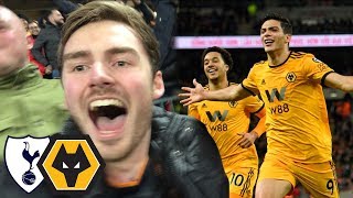 WOLVES WIN AT WEMBLEY Tottenham Vs Wolves Matchday Vlog [upl. by Akanke672]