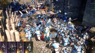 Conquerors Blade  Siege Battle Gameplay 1317 No Commentary [upl. by Ahnavas]