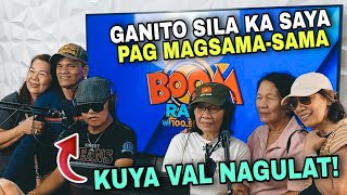 KUYA VAL SINUGOD SA BOOM RADIO NG KANYANG MGA KAPATID  GANITO PALA SILA MAG BONDING [upl. by Einnaffit288]