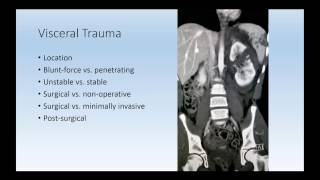 2016 AOCR Radiology Case Review Interventional Radiology  Management of Visceral Trauma [upl. by Minsat]