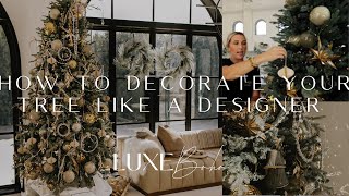 How to Decorate Your Christmas Tree Like a Designer [upl. by Ayeka24]