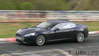 Aston Martin Rapide S testing on the Nürburgring [upl. by Marcia941]