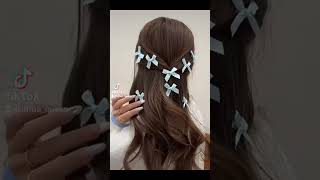 Ribbon bow hairclip If you wanna buy click link in description trending shorts viralvideo fyp [upl. by Ramsay]