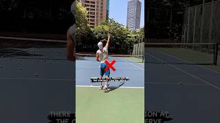 CORRECT SERVE  PRONATION amp IMPACT👌 tenfitmen tennisserve tennistips tenniscoach tennispro [upl. by Bartlett]